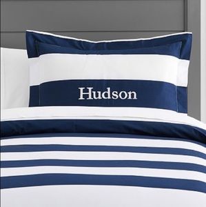 Pottery Barn Kids | Rugby Stripe Duvet Cover